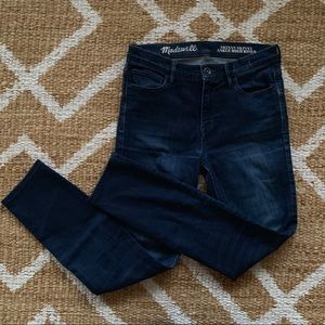 MADEWELL skinny skinny ankle high riser 25